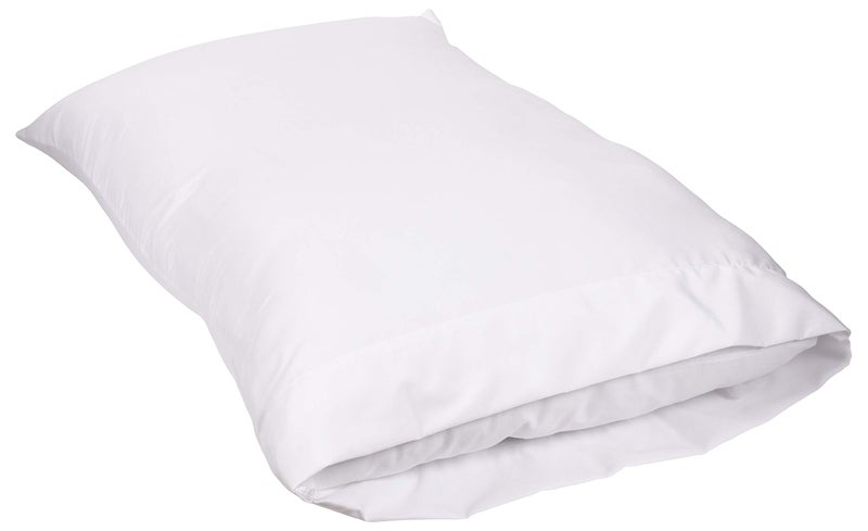 KAF Home Brushed Microfiber Pillow Cases Bulk Pack, Control Allergies and Ensure Sound Sleep, Set of 12, White - Image 4